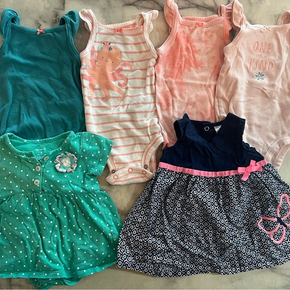 Carters Baby Girl Clothing Bundle 17 pieces 3m 3 months - Picture 2 of 6